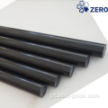 Haste de acetal preto 100% virgem